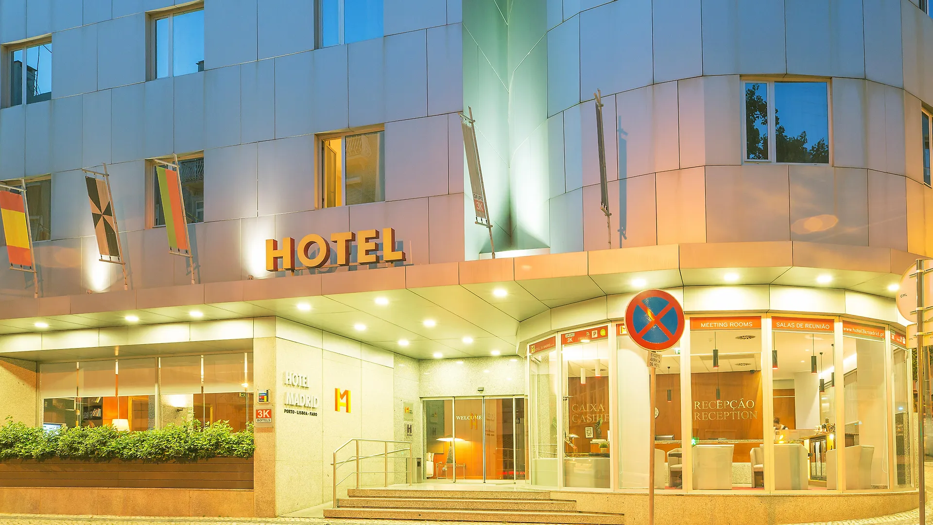 ****  Hotel 3K Madrid Lissabon Portugal